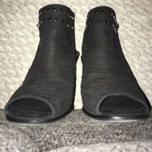 NWOT Open-Toe Ankle Heels 👠